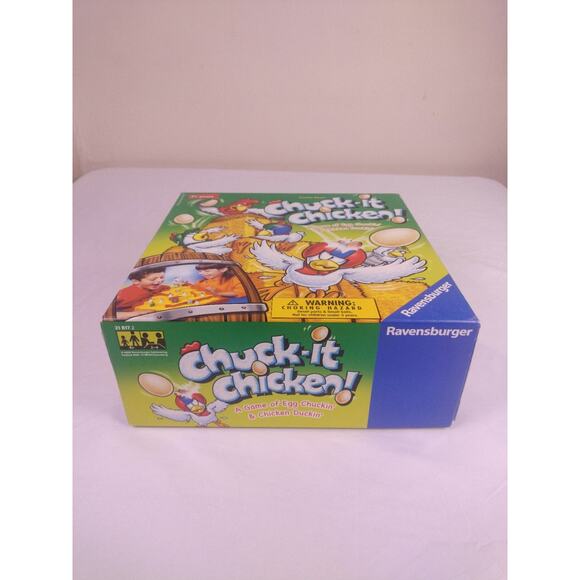Chuck It Chicken Ravensburger 2006 Vintage Board Game - Picture 8 of 8
